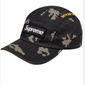 Supreme Military Camp CapStyle: Olive Russian Camo FW21 HAT